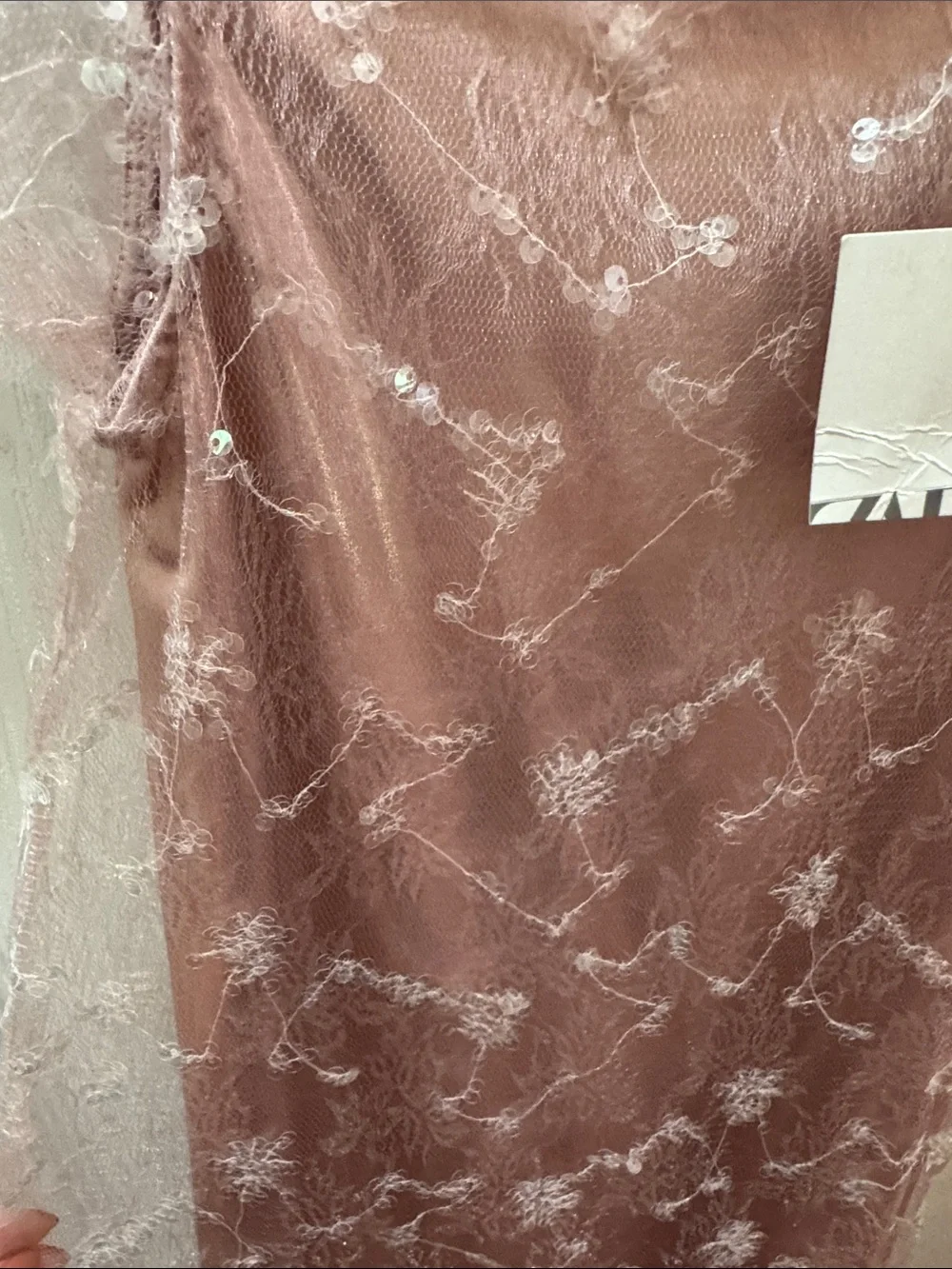 Zara elegant dusty
